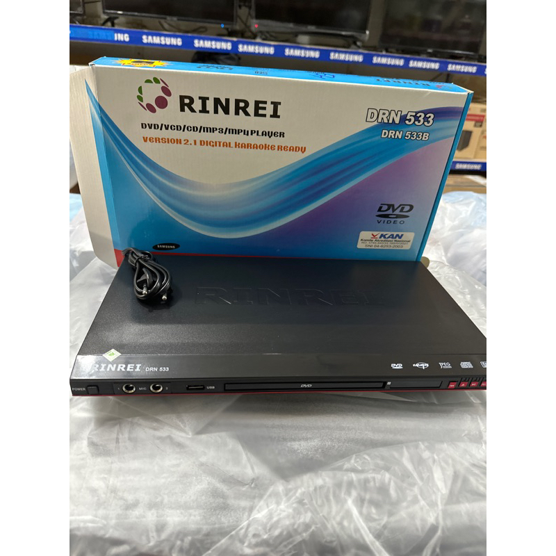 DVD / VCD / CD PLAYER RINREI DRN 533