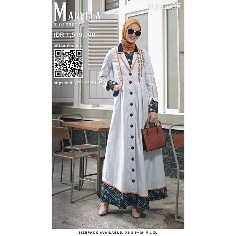 (COD) Gamis Tuneeca Marvela T-0123021