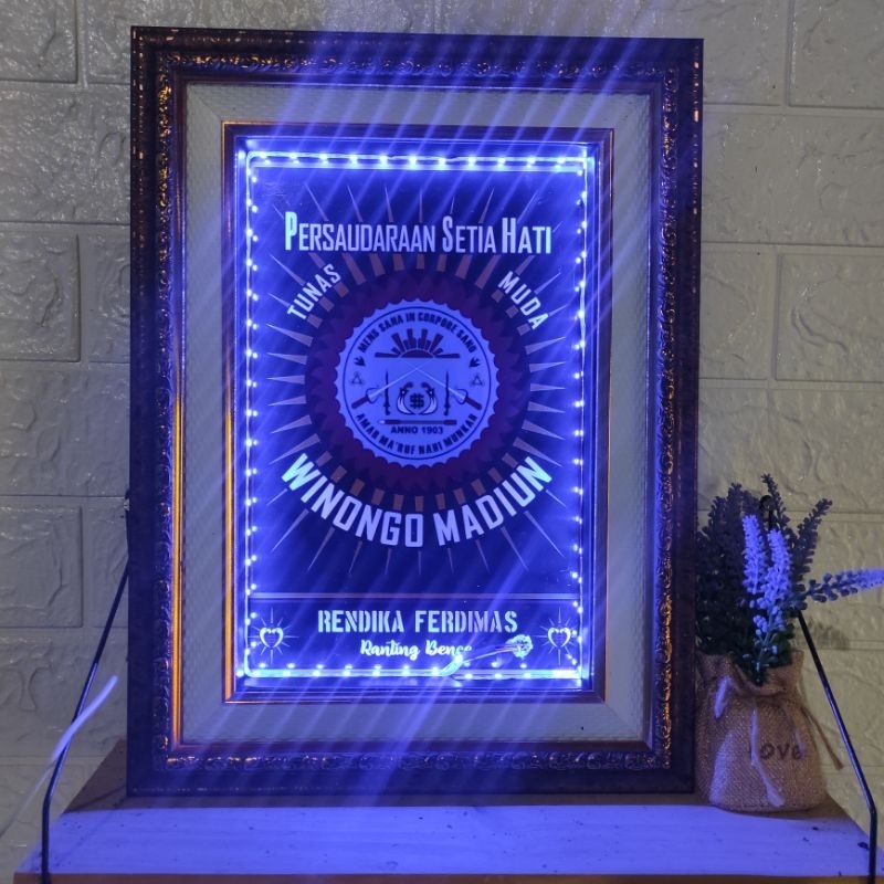 FIGURA PSHW LAMPU (Bisa tambah nama)