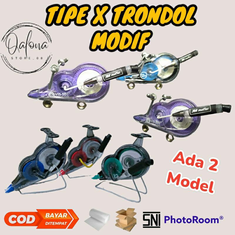 

Tipe X Trondol Tipe Ex Kertas Roll Modifan Modif Tanpa Lampu Correction Tape