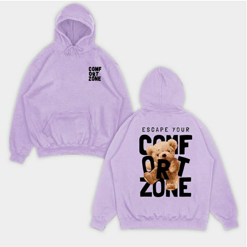 Hoodie jumper Comfort zone (pria &amp; wanita)