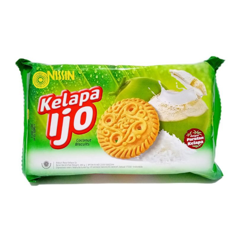 

Nissin Biskuit Kelapa Ijo 280gr