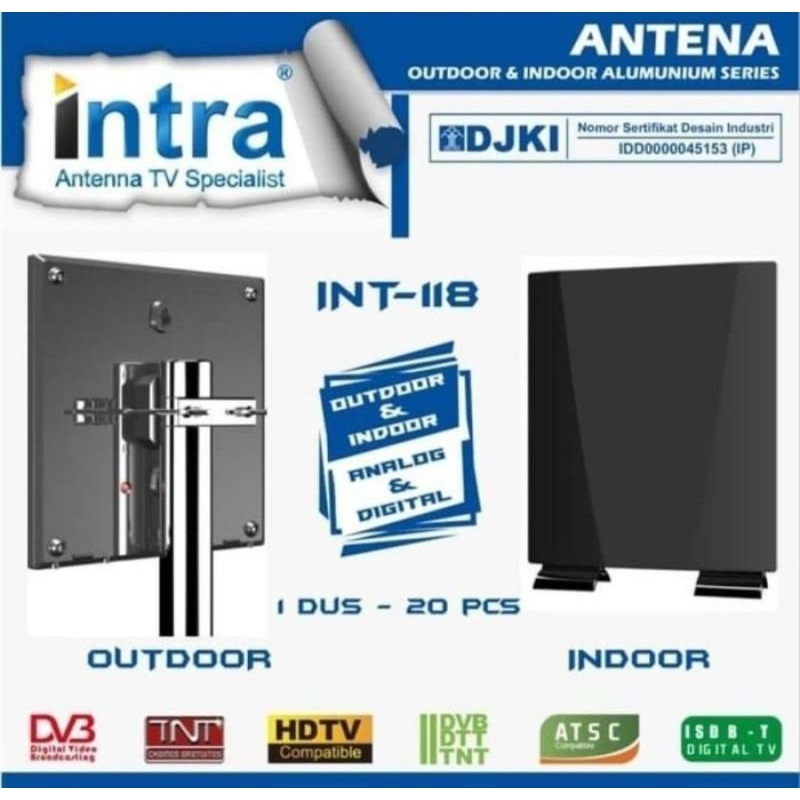 Antena Digital Intra 118