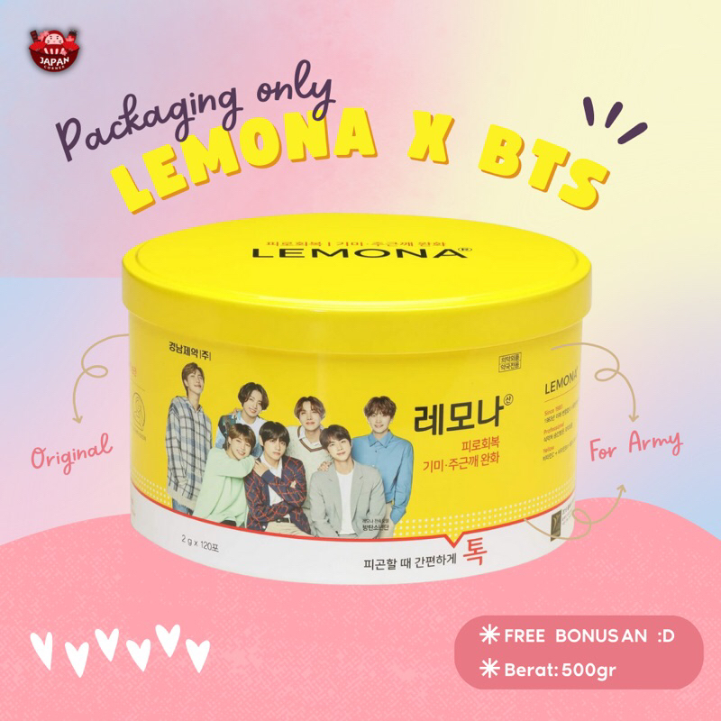 

lemona x BTS 120 KOSONG