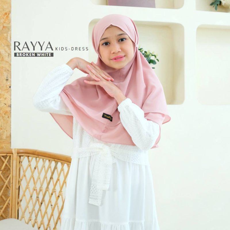 Hamasah Hijab - Khimar Instan Bergo anak dan bayi by Riskirich