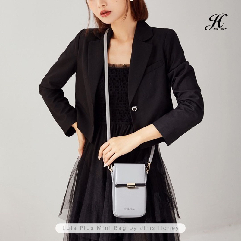 LULA PLUS MINI BAG JIMSHONEY TAS SELEMPANG SLINGPHONE SIMPLE DOMPET PROMO