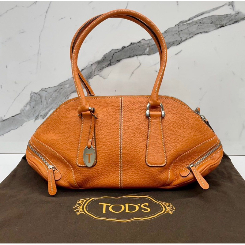 Tas Tod’s Kulit Orange ORIGINAL preloved