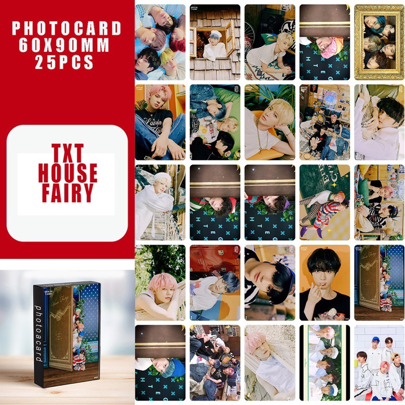 darurat.kpop - Photocard TXT tomorrow x together 1 set