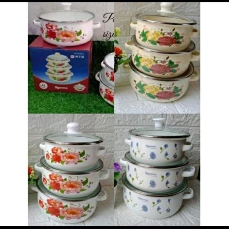 Panci Set Reoona 3 Pcs