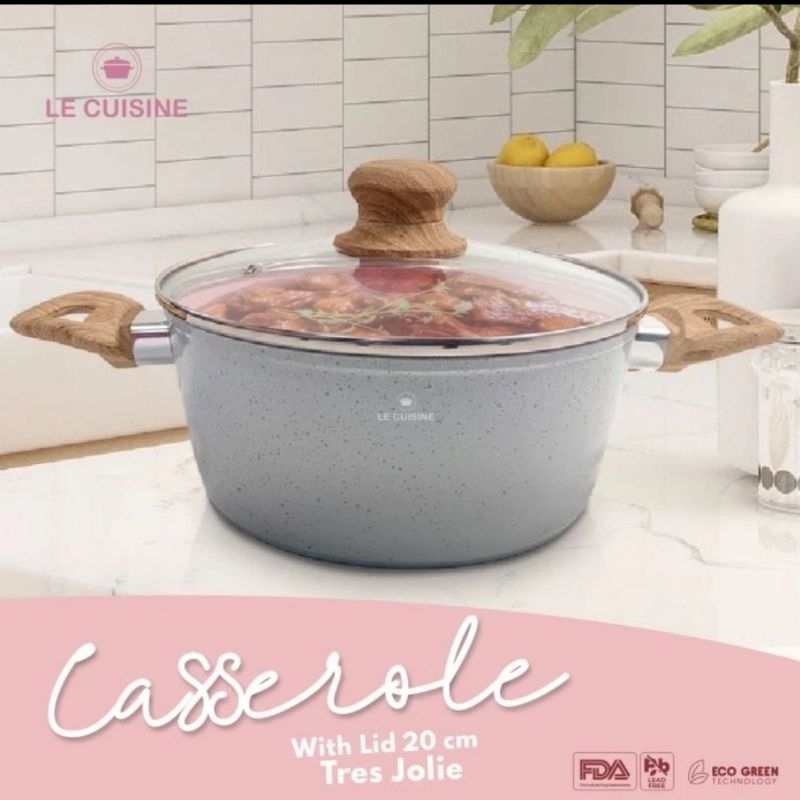 Panci Le Cuisine 20 cm / Panci Korea / Panci Premium