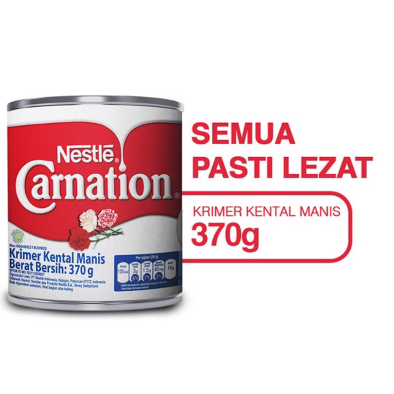 

SUSU KENTAL MANIS CARNATION 365gr