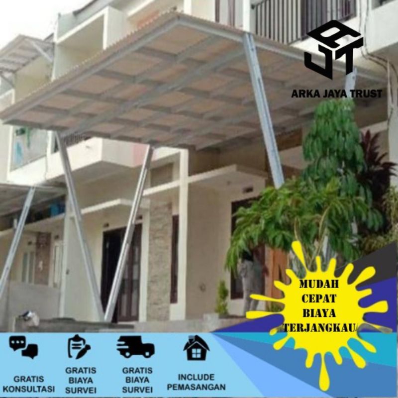 Kanopi Baja Ringan Alderon rs