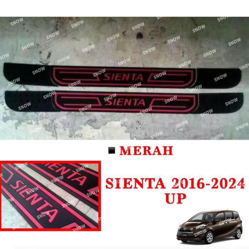 Sillplate Samping Toyota Sienta 2016 2022 2023 2024 Hitam