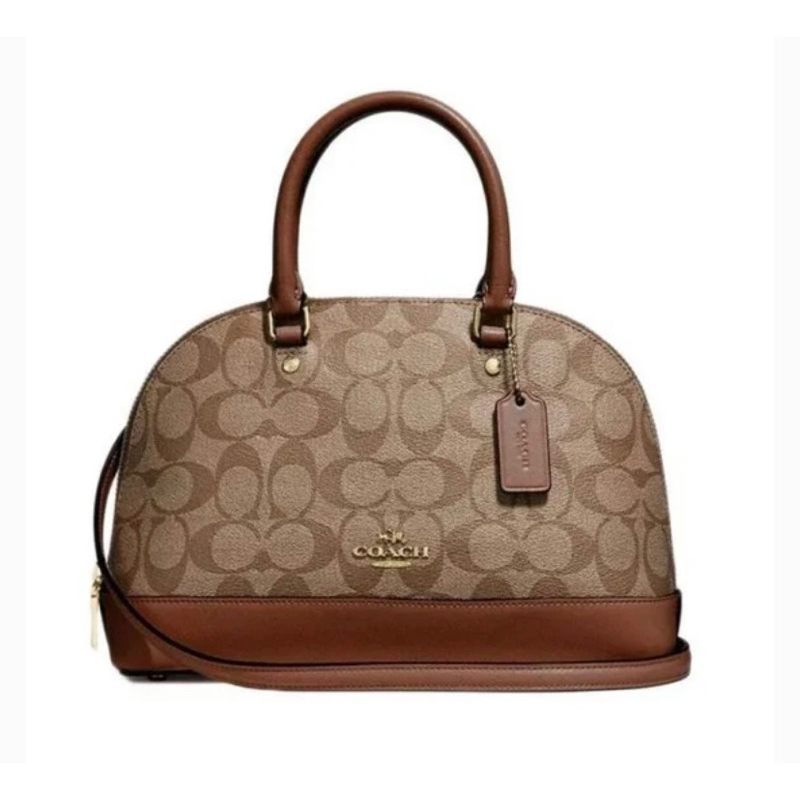 PRELOVED Coach Signature Mini Sierra Satchel Bag
