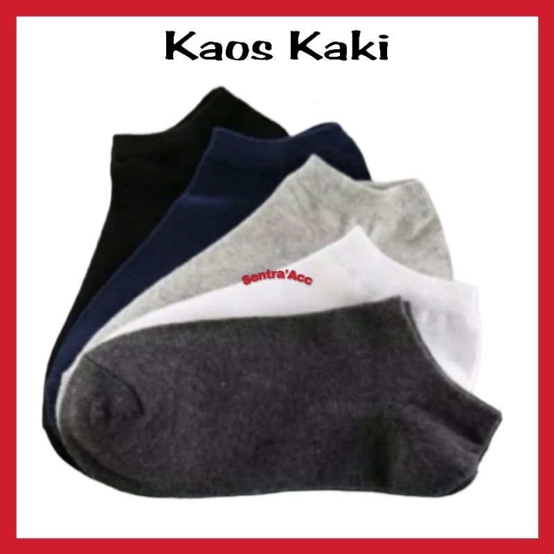 Kaos Kaki Cowok Kaos Kaki Pria Pendek Semata Kaki