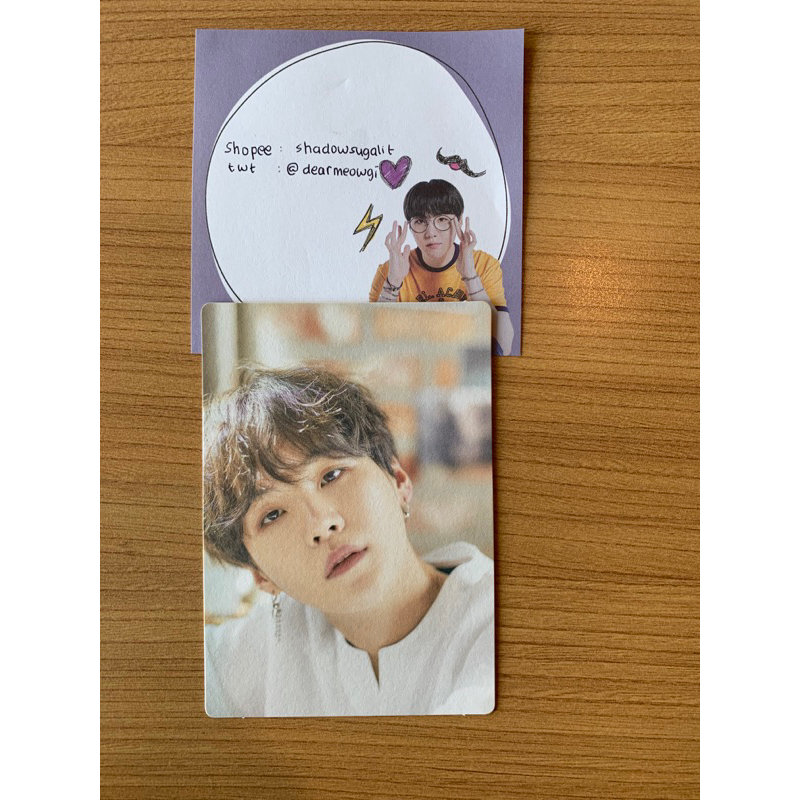 BTS SUGA Yoongi pc Oneul Clipboard official