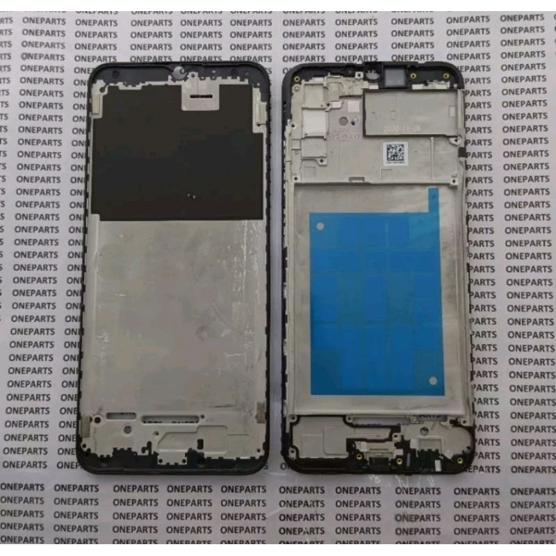 FRAME BEZZEL TULANG TENGAH DUDUKAN LCD SAMSUNG A02 A02S A025 A025F ORIGINAL