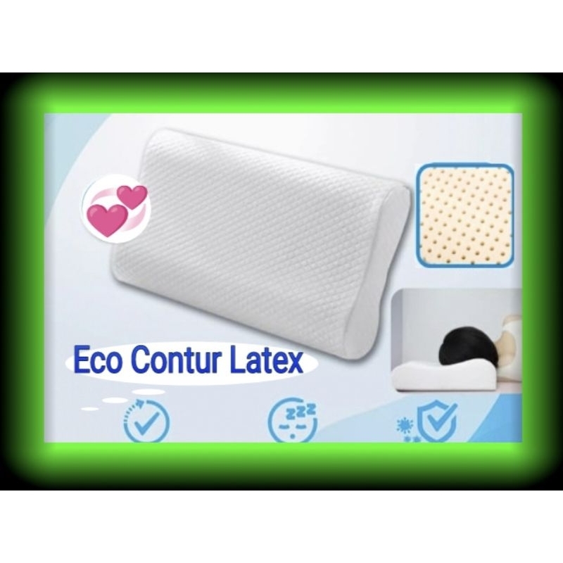 bantal contur latex bantal kesehatan bantal anti ngorok bantal therapy