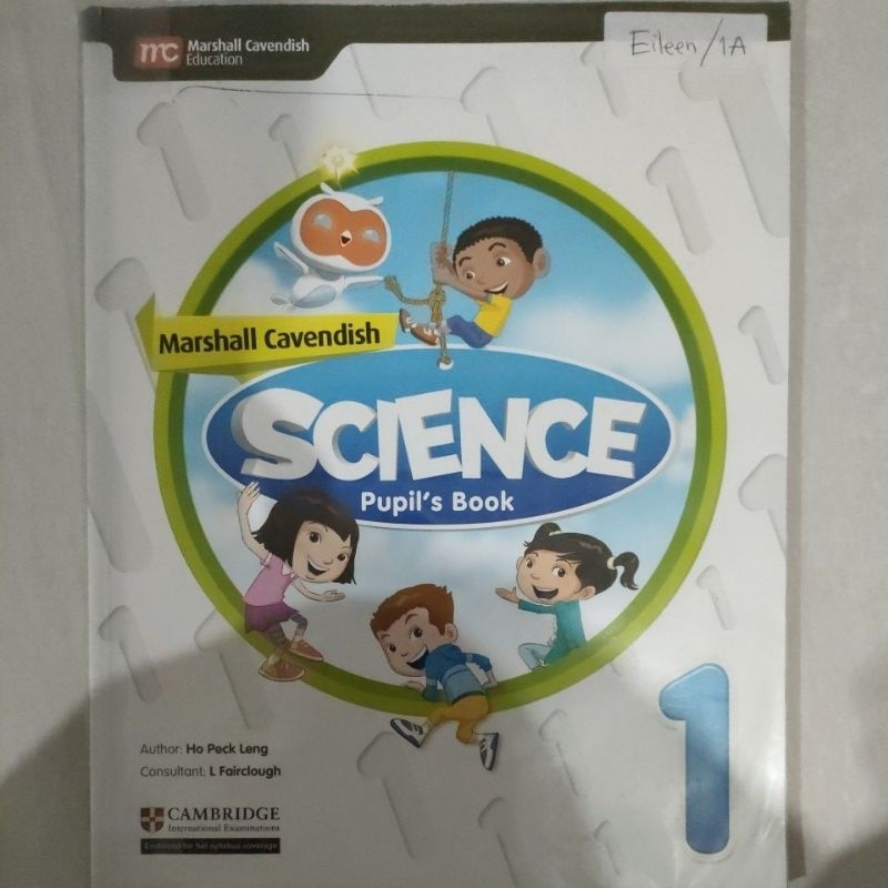 [preloved] Textbook Science Pupil's Book 1 Marshall Cavendish ORIGINAL | Buku Teks Pelajaran Sains untuk Sekolah Dasar