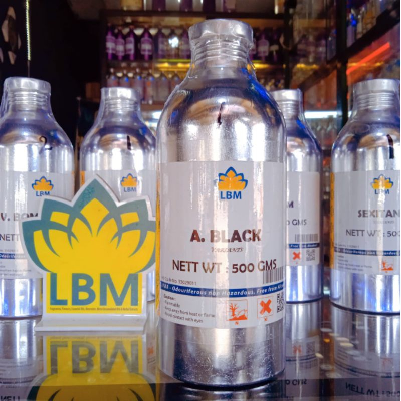 Bibit parfum Aigner black 500gr kemasan segel LBM fragrance