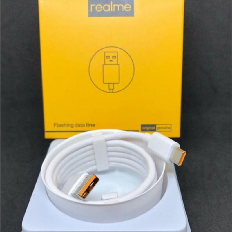 KABEL DATA SUPER VOOC REALME TYPE-C FAST CHARGING