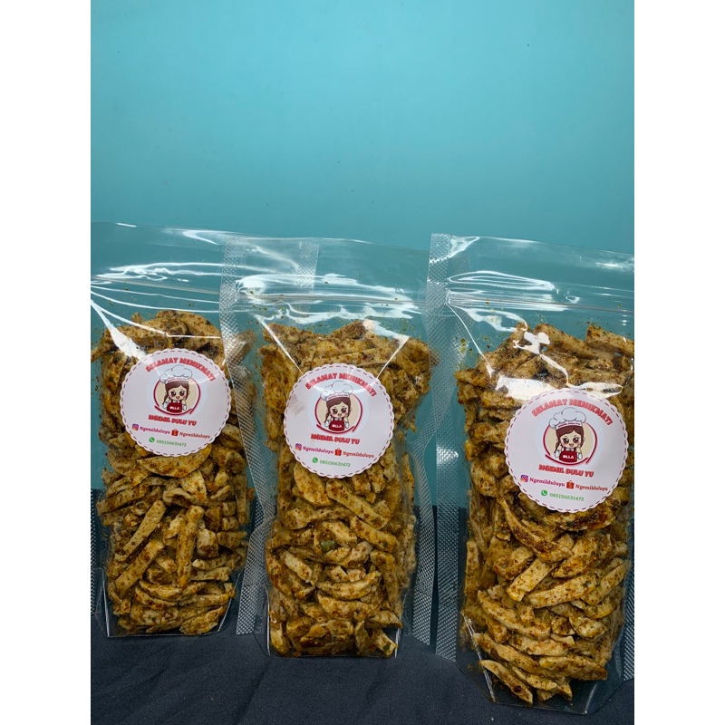 

Basreng pedas daun jeruk 150gram