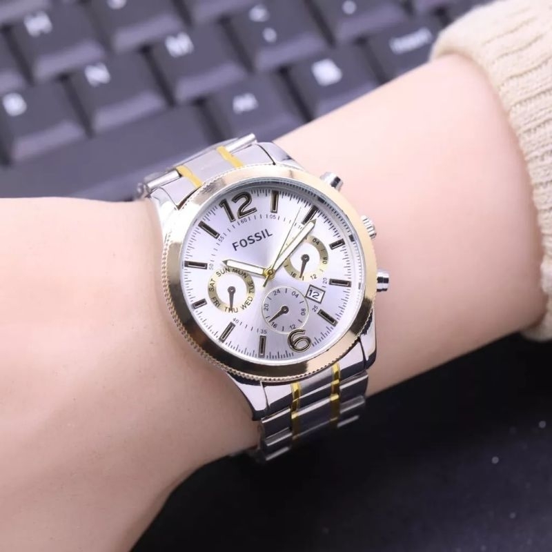 Jam Tangan Mewah Wanita Tahan Air/ Jam Tangan Cewek Stainless FoxxL terlaris