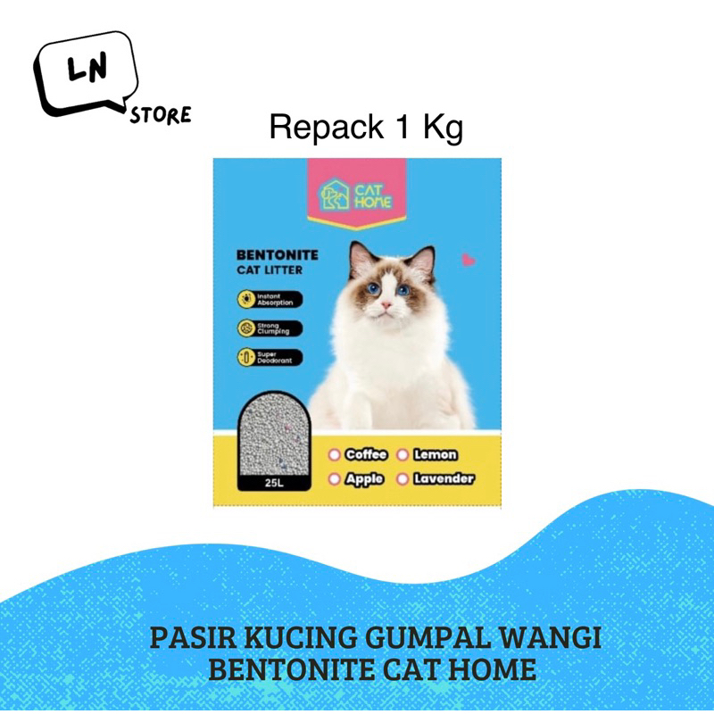 Pasir Kucing Repack 1 Kg Timo, Vetsand, Pasir Premium