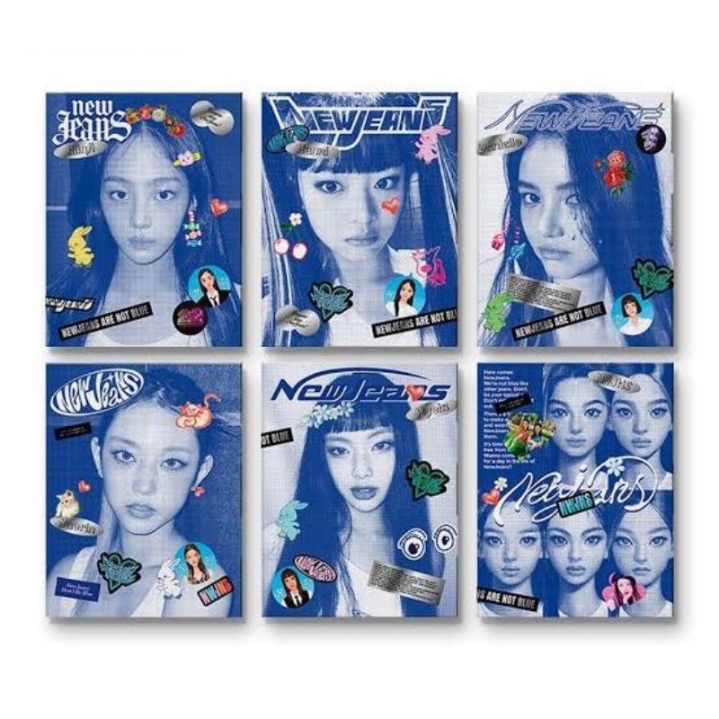 PO Album NewJeans Bluebook RANDOM Ver