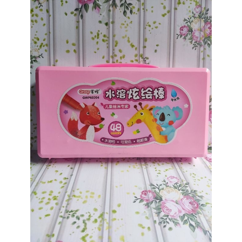 Crayon Grasp 48 Warna Mata Kecil Original GWP60204