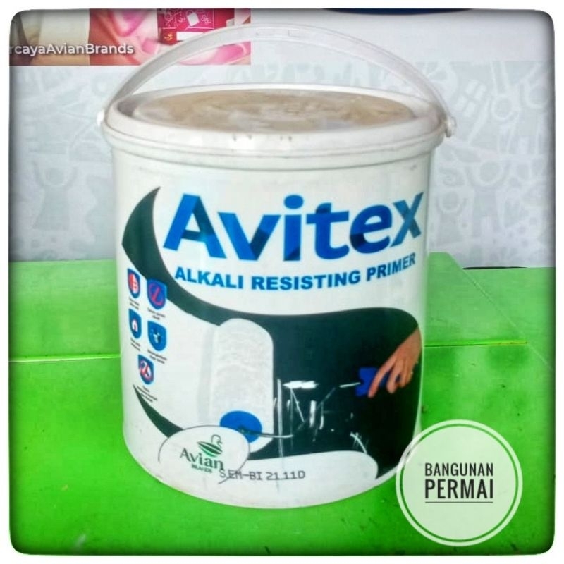 AVITEX ALKALI/CAT DASAR TEMBOK AVITEX ALKALI/CAT TEMBOK AVITEX ALKALI 21 KG