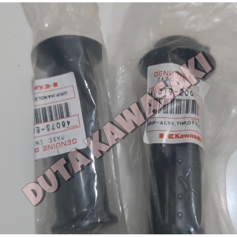 HANDGRIP GRIP GAS SET KANAN KIRI KAWASAKI BAJAJ PULSAR NS 200 ORIGINAL