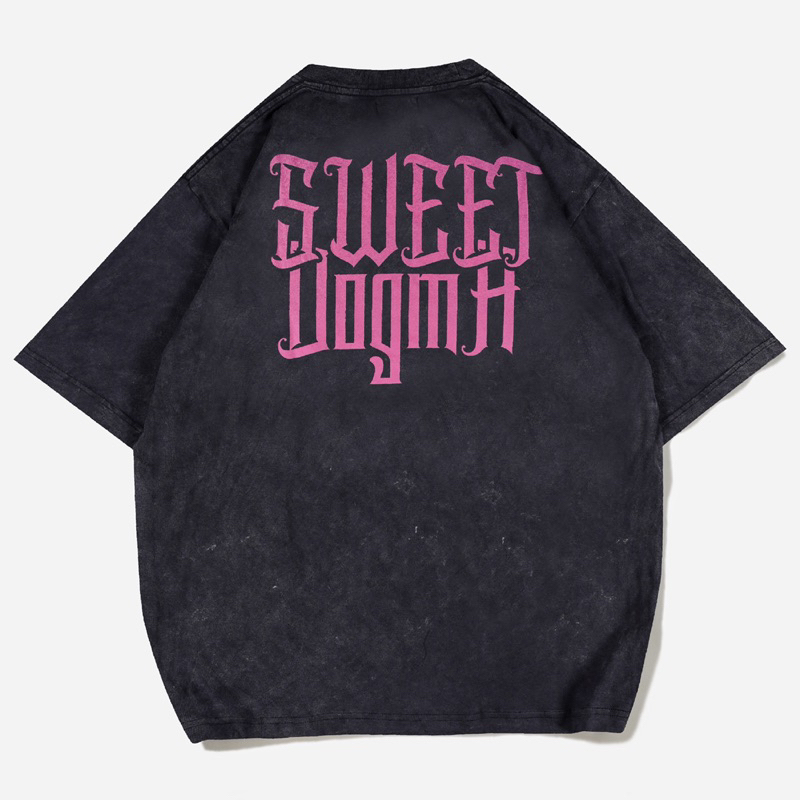 [N01152] T-shirt Oversized Distro Motif SWEET DOGMH XXX