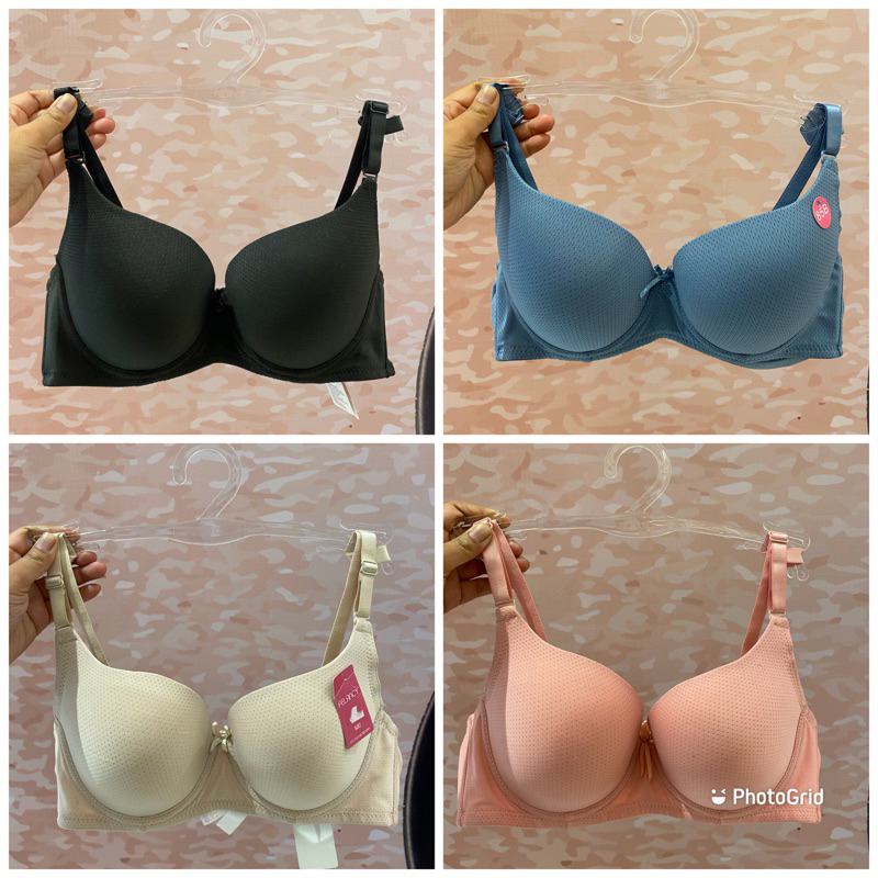 bra daily wanita busa pakai kawat full cup by felancy