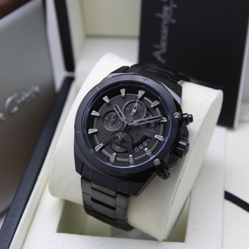 Jam Tangan Pria Alexandre Christie Chronograph 6651 AC6651 (ORIGINAL)