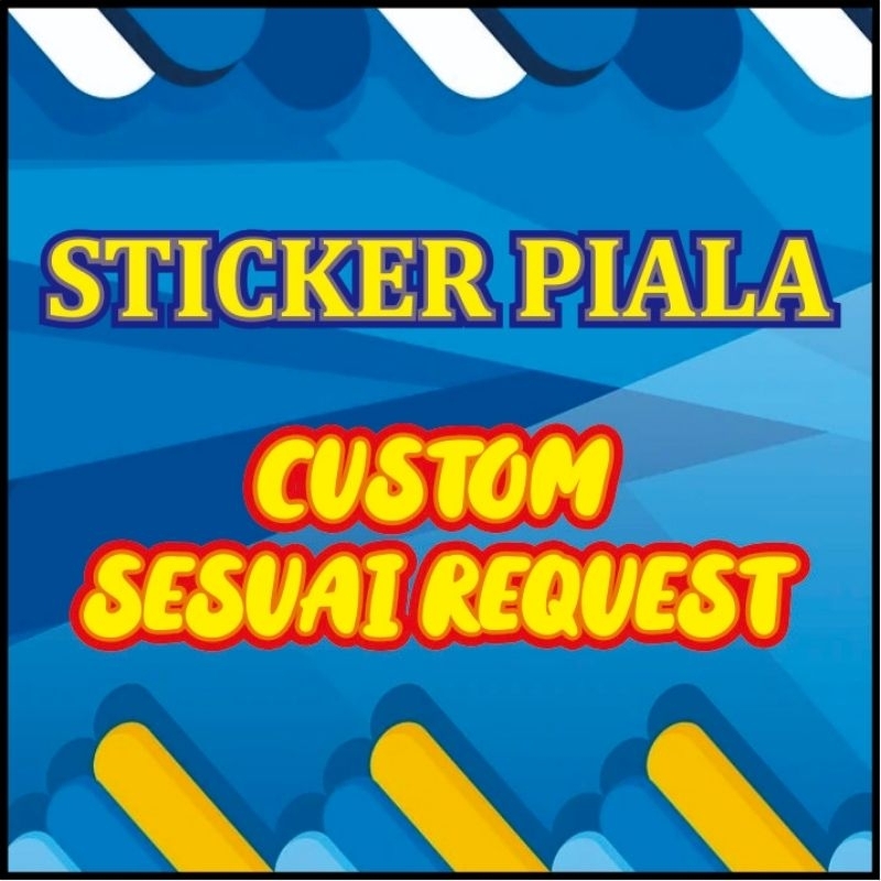 

Sticker piala free logo