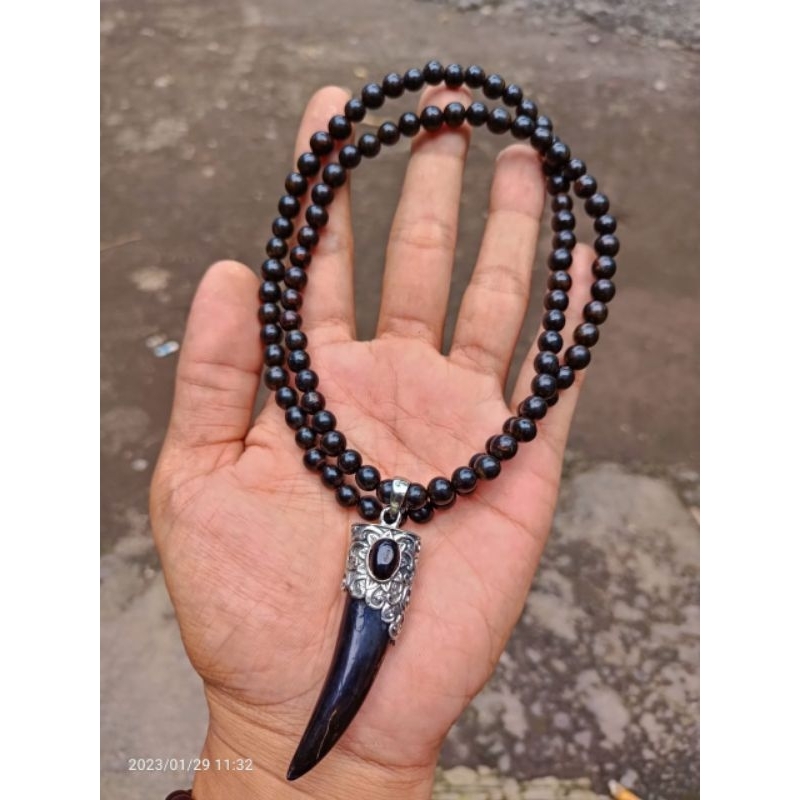 kalung akar bahar hitam