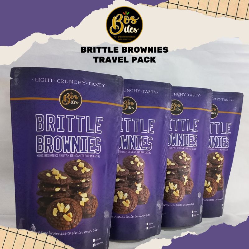 

Bosbites Brittle Brownies Travel Pack
