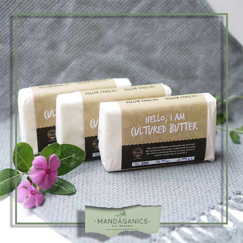 

ORGANIC CULTURED BUTTER BY MAZARAAT | HALAL | MENTEGA PILIHAN SEHAT
