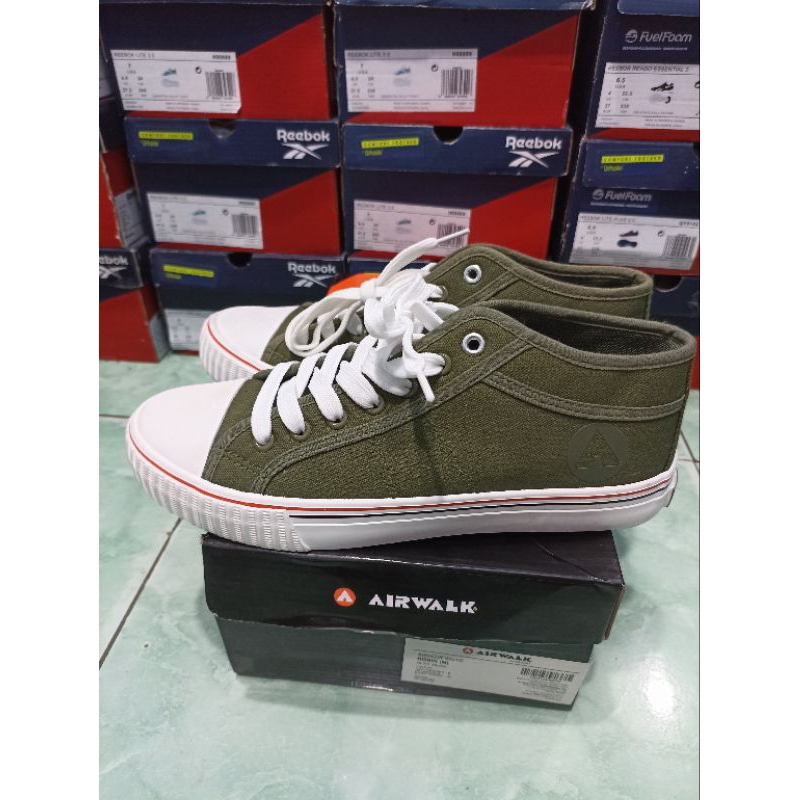 Airwalk Robin Sepatu Original Men Hijau