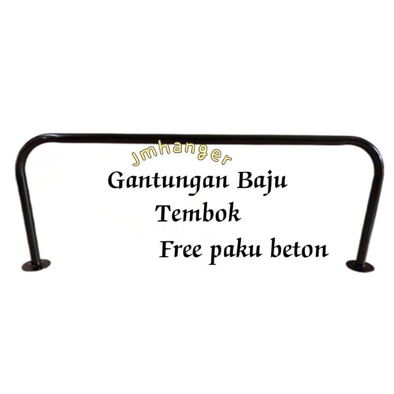 GANTUNGAN BAJU DINDING GANTUNGAN BAJU BESI TEMBOK