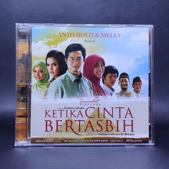 CD ANTO HOED & MELLY GOESLAW SOUNDTRACK OST KETIKA CINTA BERTASBIH ORIGINAL