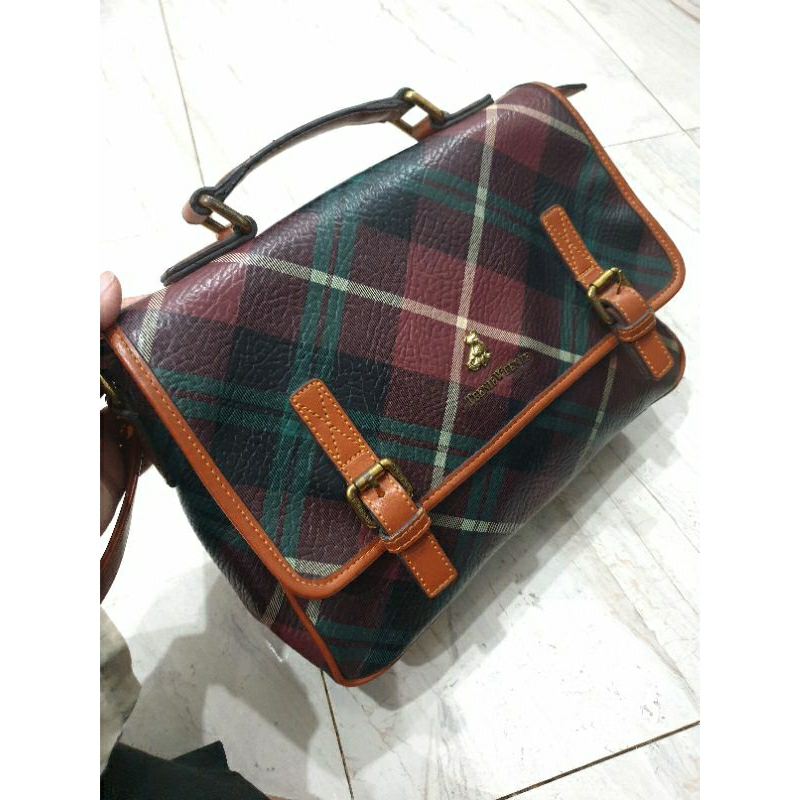 Teenie Weenie sling bag kulit asli