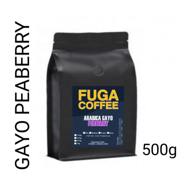 

Kopi Gayo Arabika Peaberry | 500 Gram