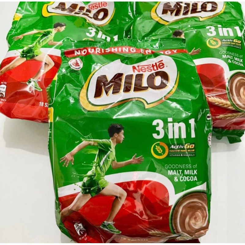 

Imp Milo SG 3in1 isi 18sachet