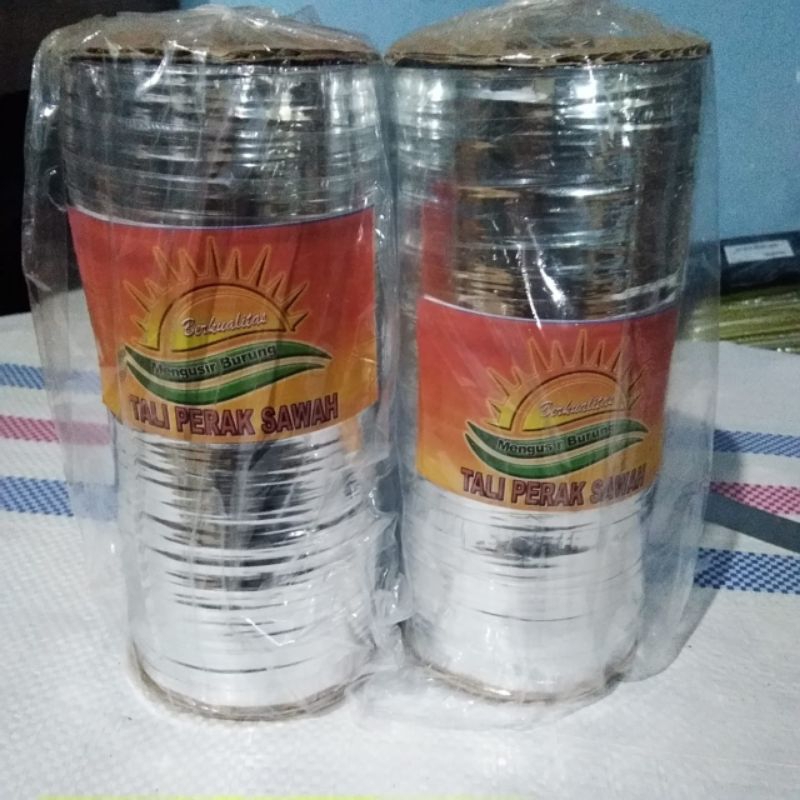 Tali Perak Tali Sawah Pengusir Burung Panjang -+800 Meter.