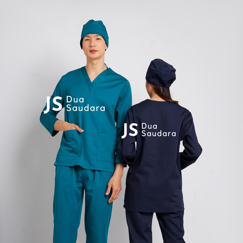 BAJU OKA LENGAN PANJANG |BAJU JAGA | BAJU PERAWAT OKA| SCRUB OK| SERAGAM JAGA | BAJU JAMAL | OPERASI