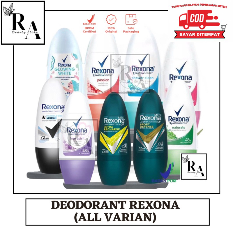 Deodorant Rexona | Deodoran men women | ketiak | deodorant Wanita Pria