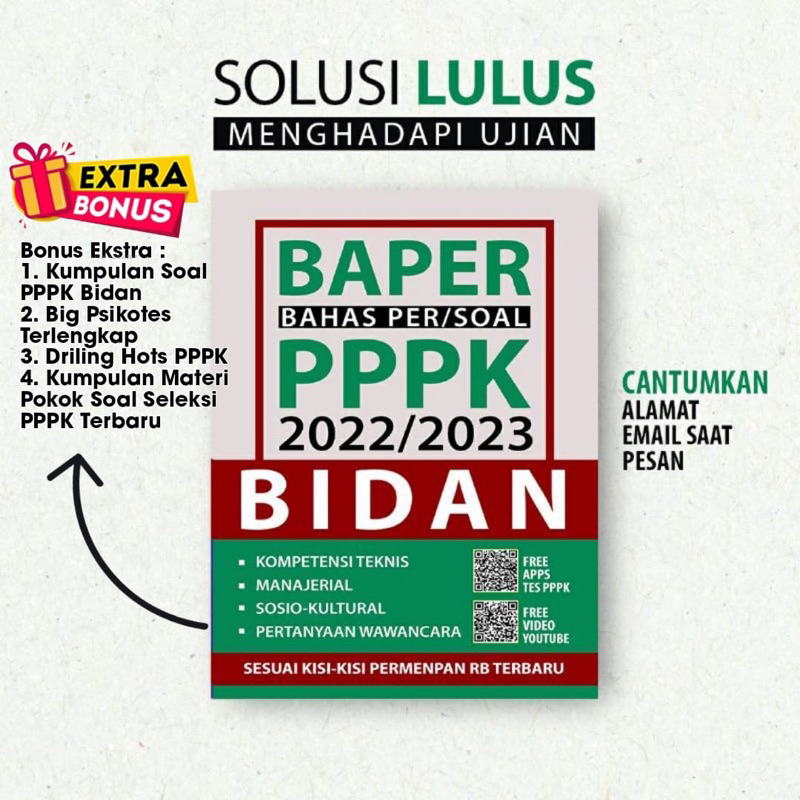 SOLUSI LULUS PPPK BIDAN 2022/2023