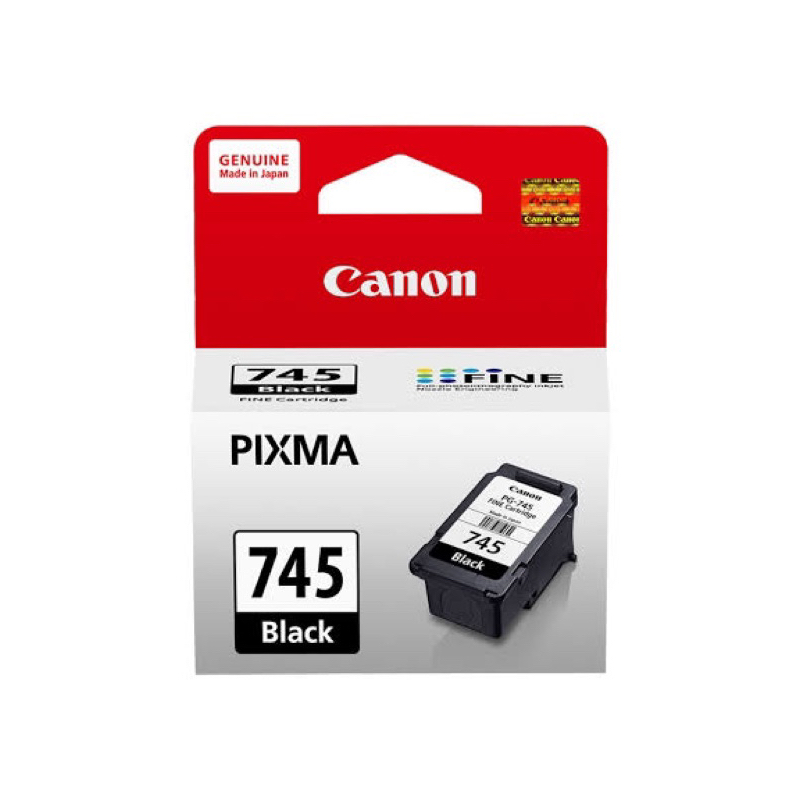 catridge canon 745 black 100%original